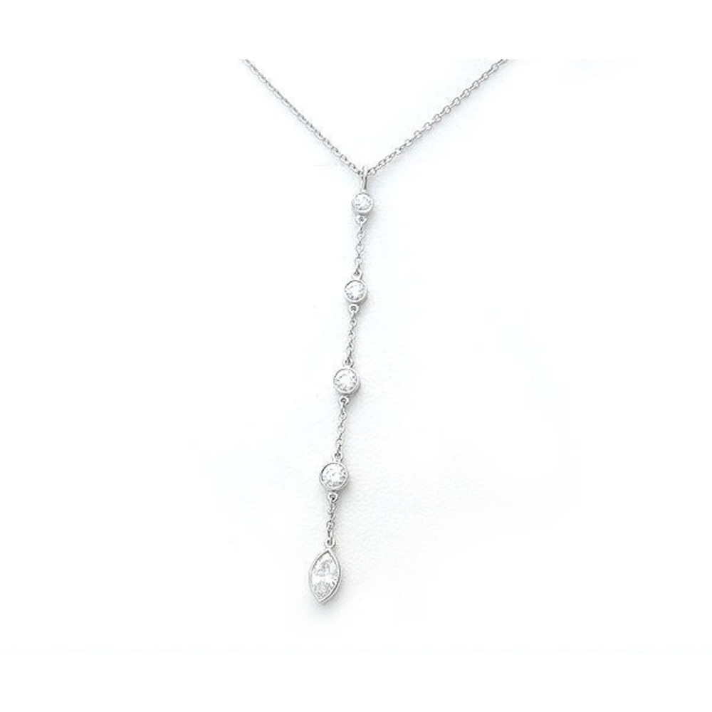 Tiffany Diamond Drop Necklace